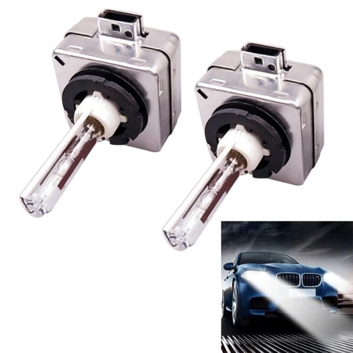 Phare Xénon Voiture 2 PCS D1R 35W 3800 LM 8000K ampoules Xenon HID Lights Lampes DC 12V lumière blanche