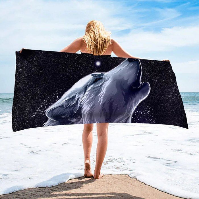 Serviette De Bain Microfibre Séchage Rapide - Format Grande Taille, Motif Drapeau Monde - Pour Sport, Voyage
