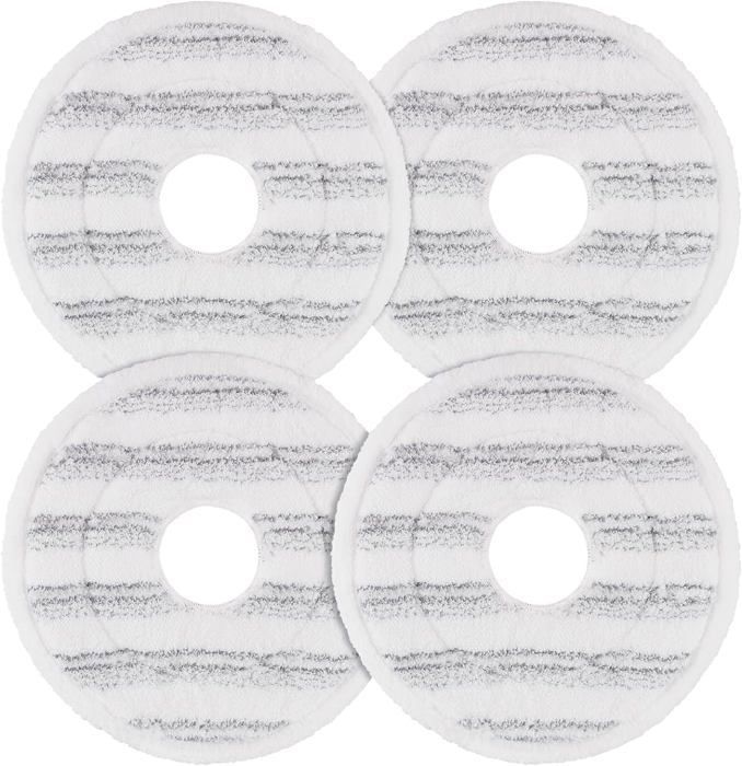 Recharge Pour Serpillère Vileda Spin - 2 Têtes En Microfibre Lavables - Compatible Spin Mop