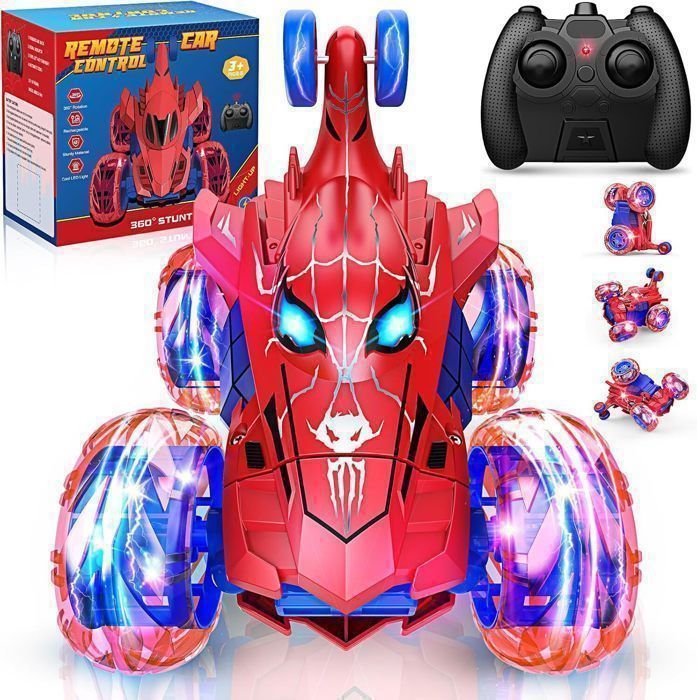 Voiture Télécommandée Enfant Jouet Enfant 4 5 6 7 8 10Ans Garçon Fille Jouet Cadeau Jeux Enfant Voiture RC Car