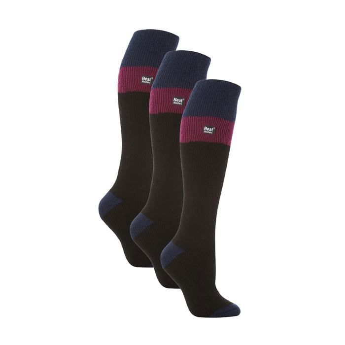 Paquet de 3 chaussettes de ski thermiques hautes pour femmes