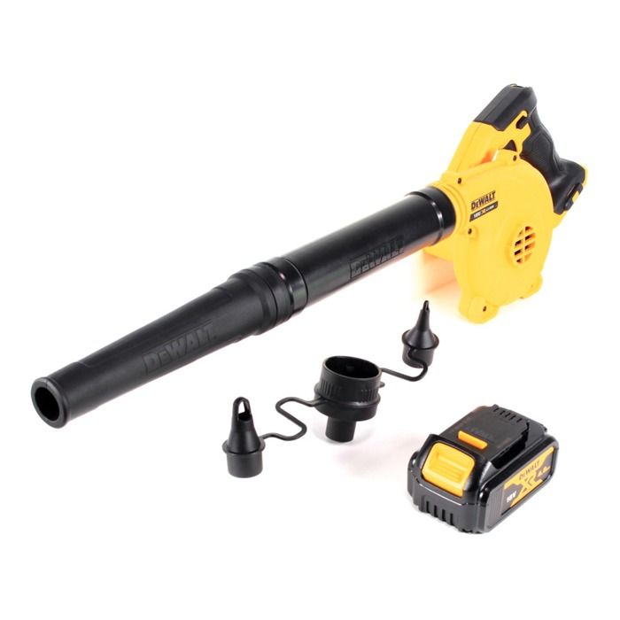 Souffleur de feuilles DeWalt DCV 100 N 18V Batterie 4 0 Ah Léger et puissant