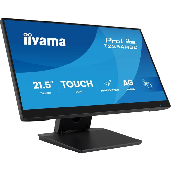 Écran PC iiyama T2254MSC B2AG 215 Full HD Multitouch HDMI DP USB