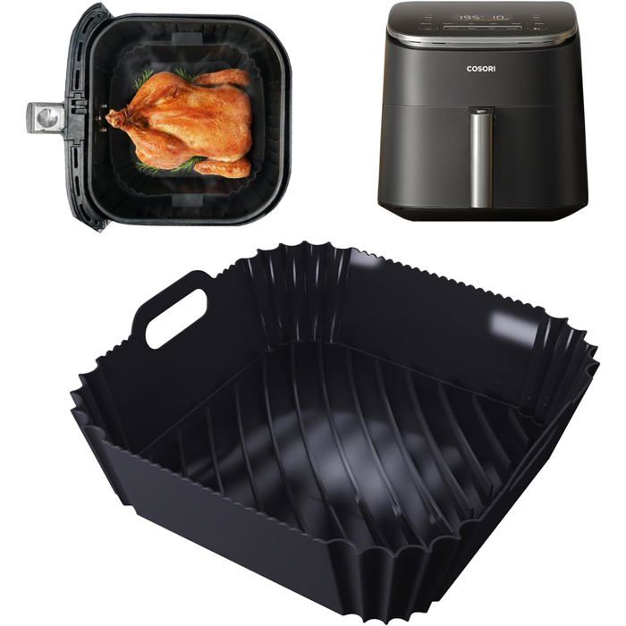 Moule Silicone Air Fryer for COSORI Air Fryer TurboBlaze 6L Airfryer Accessoires Plat Silicone for COSORI Air Fryer TurboBlaze 6L