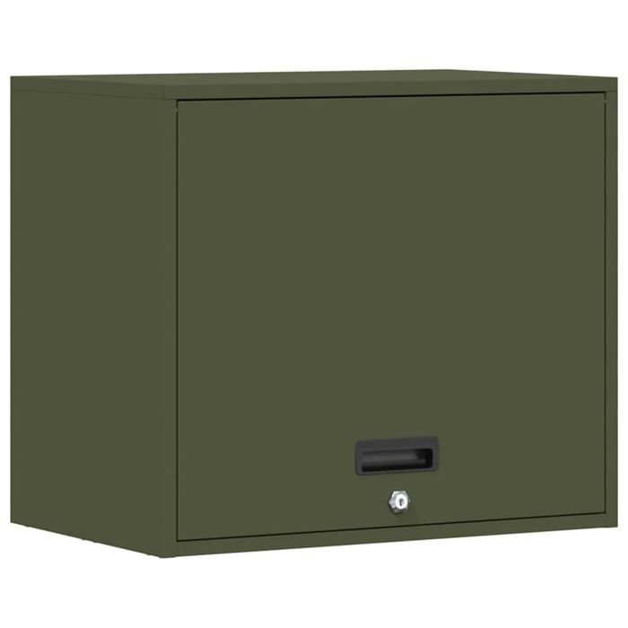 Armoire murale en acier vidaXL 60x40x53 cm 1 compartiment Montage mural Acier revêtu de - vue 6