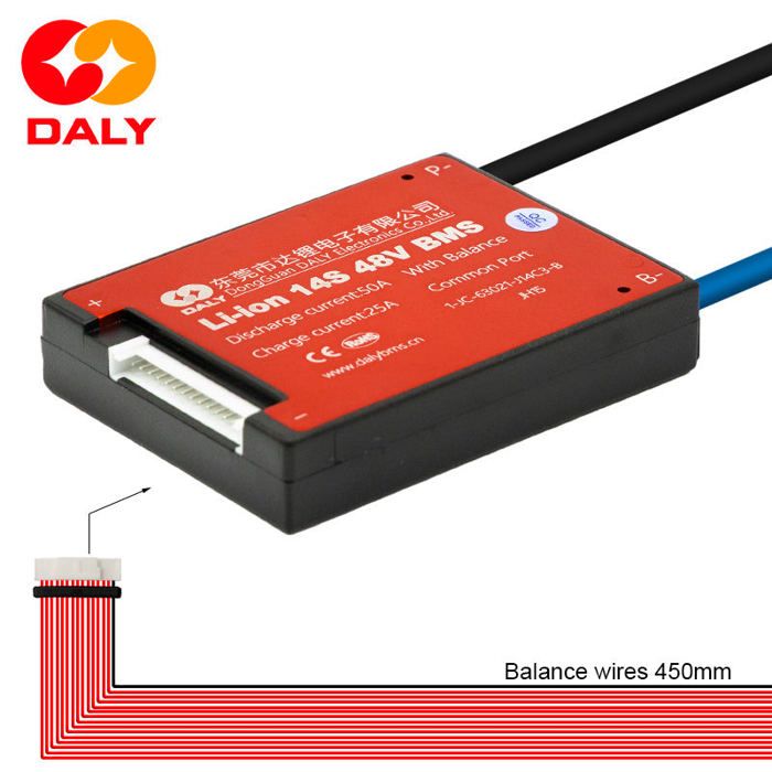 BMS Trottinette Électrique Li-ion 14S 52V DALY 50 - Ref 81624 ...
