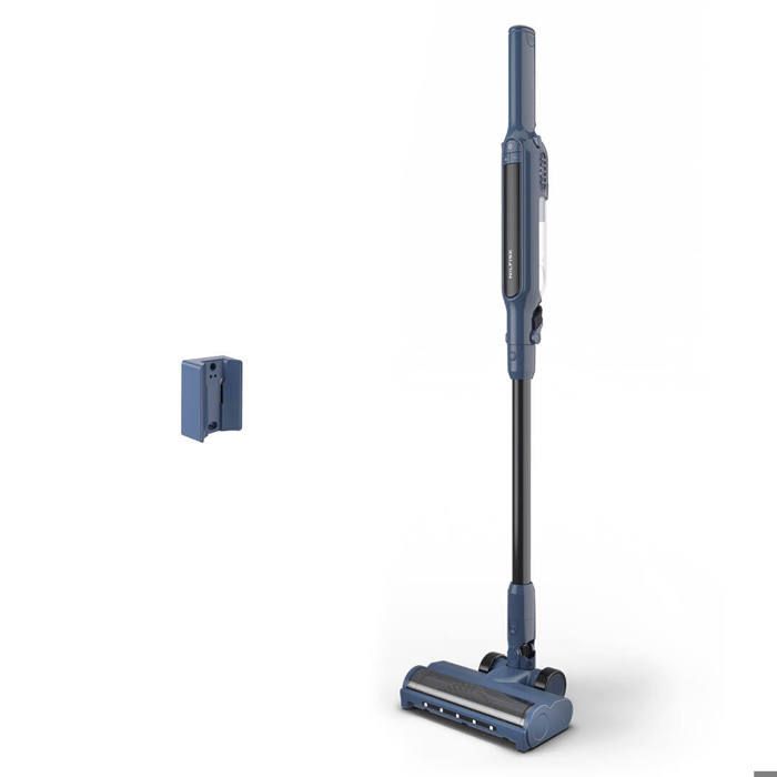 Nilfisk MOVE Aspirateur Balai Sans Fil – 2-en-1 Léger Autonomie ~30 min Idéal Sols Durs & Tapis - Bleu