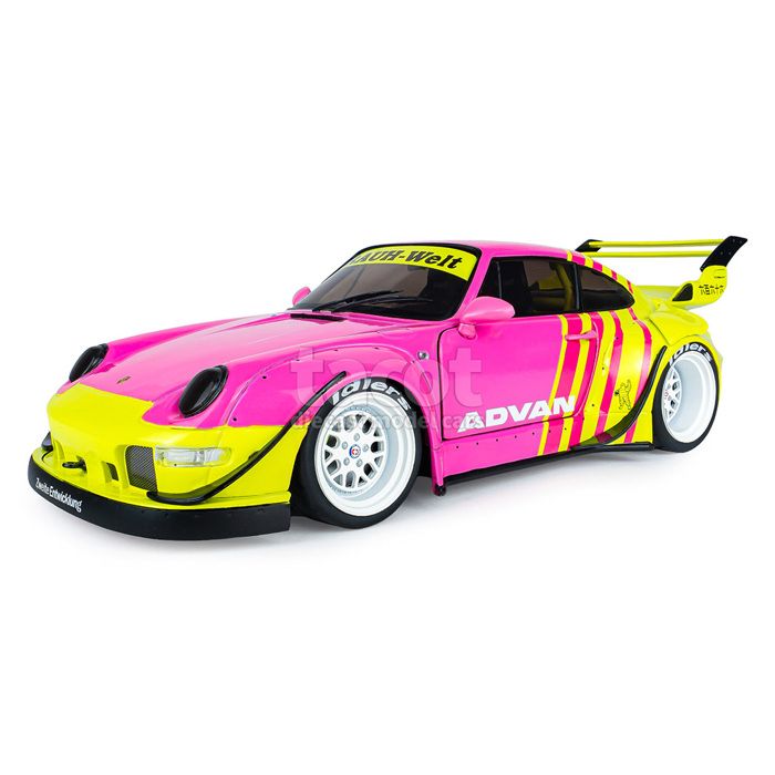 Voiture miniature de collection - Porsche 911/993 RWB Bodykit 2024 - Solido 1/18