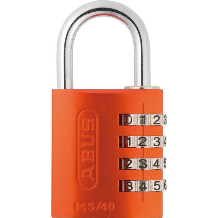 Cadenas à combinaison ABUS 14540 4 chiffres Aluminium Résistant