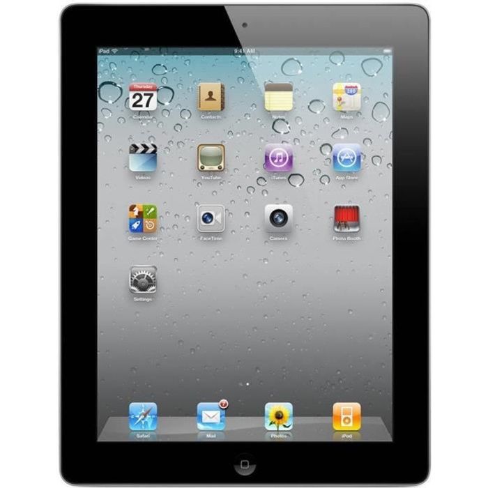 Apple iPad with Retina display Wi-Fi – 4ème génération – tablette – 16 Go – 9.7