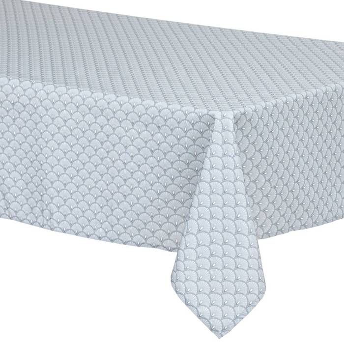 Nappe Anti-tache Tissu Imprimé Zelie 140 X 240 Cm - Nappe