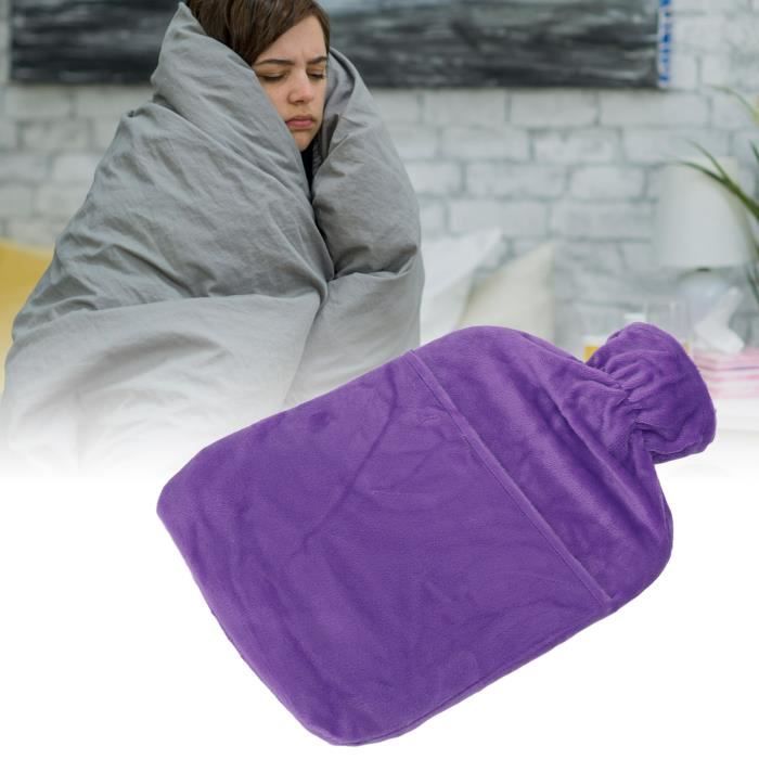 Housse De Bouillotte En Laine De Mouton Et Bouillotte Thermoplastique