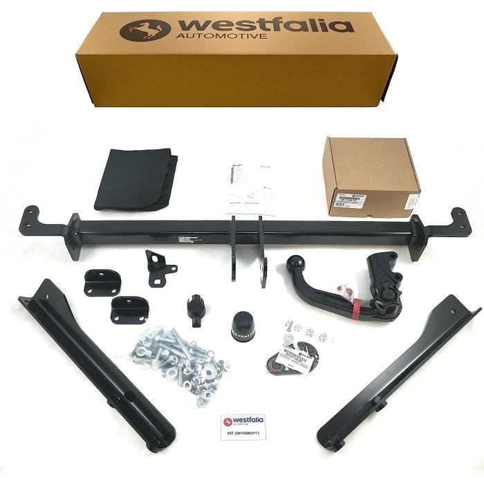 Boule D'Attelage Amovible Westfalia - Pièce De Rechange Verrouillable - Compatible Modèles Spécifiques