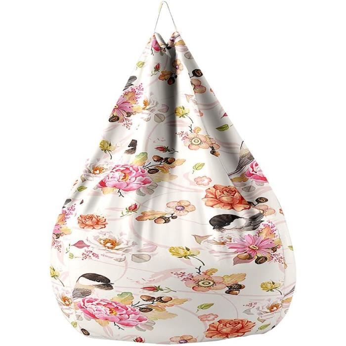 Housse De Pouf Poire En Fausse Fourrure - Forme Patte De Chat, Pour Rangement Peluches (Sans Rembourrage)