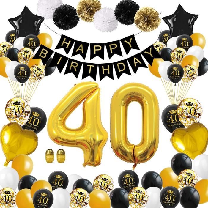 Décoration anniversaire 40 ans - IMAGINER ET CREER