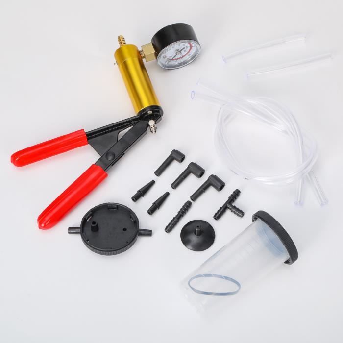 Pompe à Vide Manuelle Pour Purge De Freins | Outil D'entretien Véhicule | Gamme 0-760 Mm Hg | Pratique Et Portable - 10