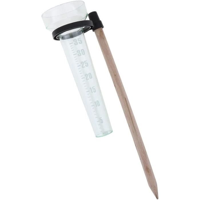 Pluviomètre Esschert Design 130 Mm - Outil Jardin Pratique Et Esthétique