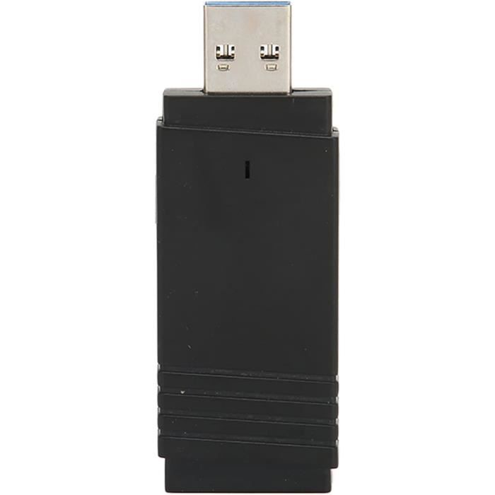 Adaptateur WiFi USB 3.0 Double Bande 1300 Mbps - Pour PC Fixe Ou Portable - Antennes Hauts Gains - Compatible USB 2.0/1.1