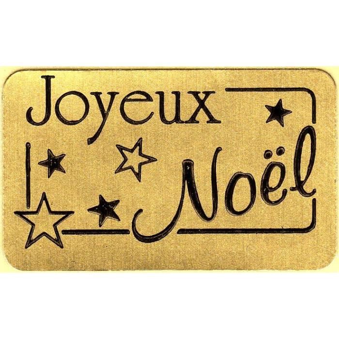 15 Etiquettes Autocollantes Joyeux Noel Dorees Cdiscount Beaux Arts Et Loisirs Creatifs
