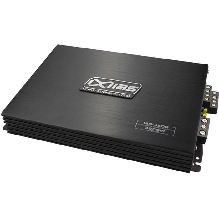 JVC KS-AX204 Amplificateur 600 W Noir