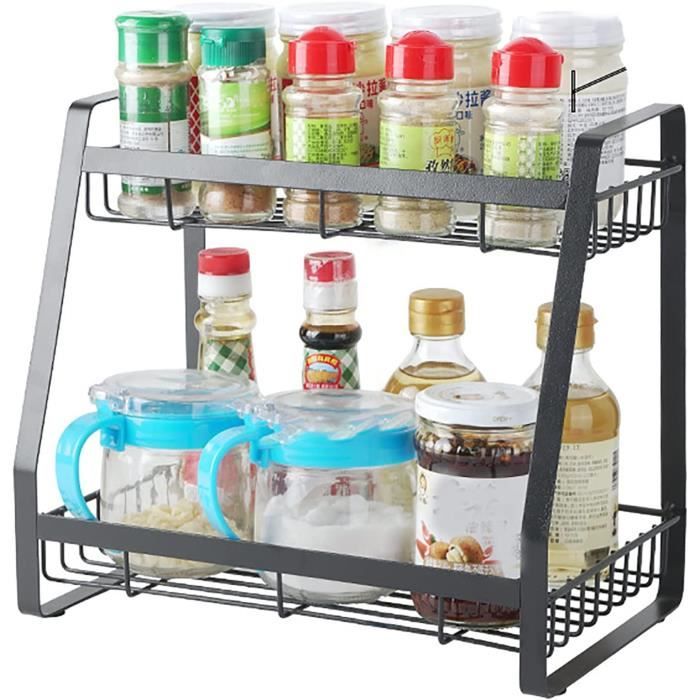Test : étagère à épices en bambou AllSpice avec 60 pots en verre
