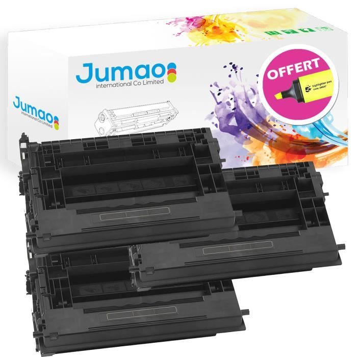 Cartouche d'encre Jumao Lot de 3 toners cartouches compatibles