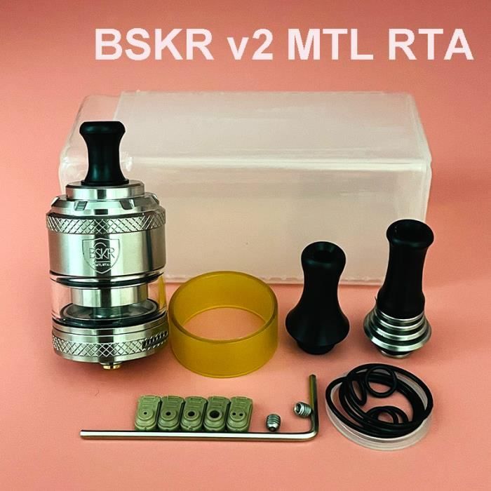 24 SS - atomiseur Berserker v2 MTL RTA BSKR Mini v2 MTL RTA, réservoir ...