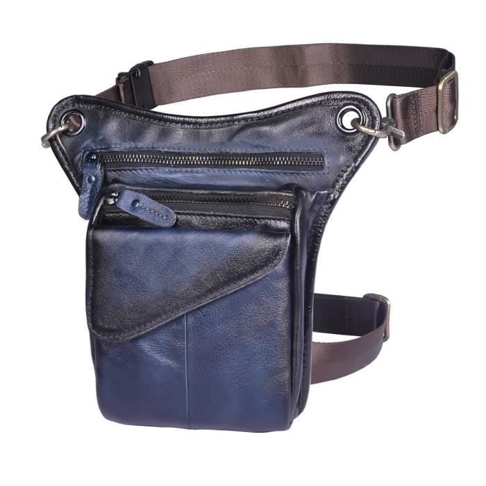 Sac Banane Cuir Vintage Large Multifonction - Le Sac Banane