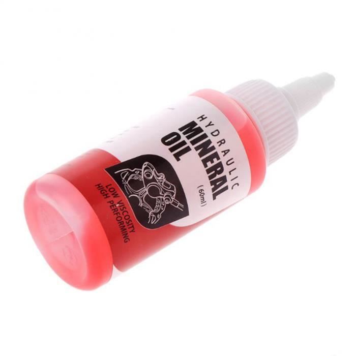 Huile minérale 60 ml - Huile minérale Shimano pour freins de vélo, mise à niveau, huile minérale, graisse de