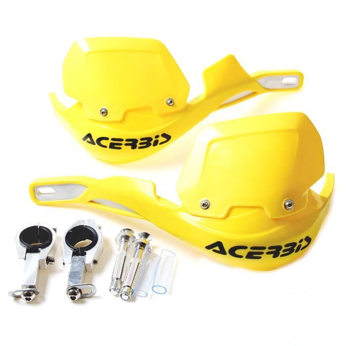 Protège-Mains Guidon Moto/Vélo Universel 7/8" (22mm) - ABS - Contre Le Vent & Froid