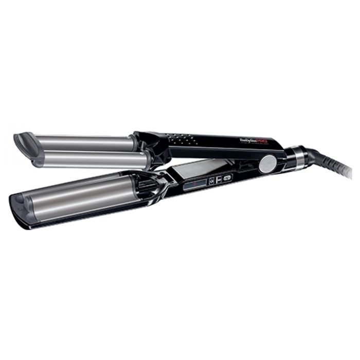 Fer à onduler - Babyliss Pro - 3D 19 mm - Titanium-Tourmaline - 140°-210° - Fonction Ondulante