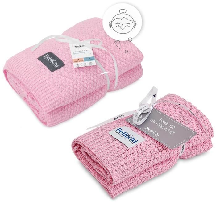 Bellochi Couverture Bebe Naissance Plaid Bebe En Bambou Avec Oeko Tex Lot De Couverture Douce Et Aere Pour Maman Et Bebe Rose Cdiscount Puericulture Eveil Bebe