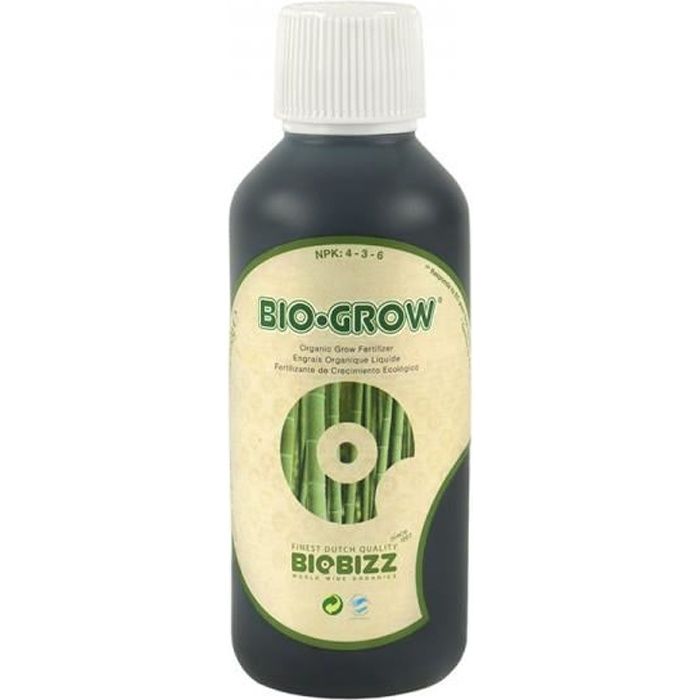 Biobizz - Bio Grow 250ml , engrais de croissance biologique