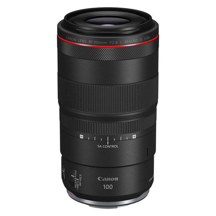 Focale fixe Canon pour hybride objectif rf 100mm f/2.8 macro l is usm