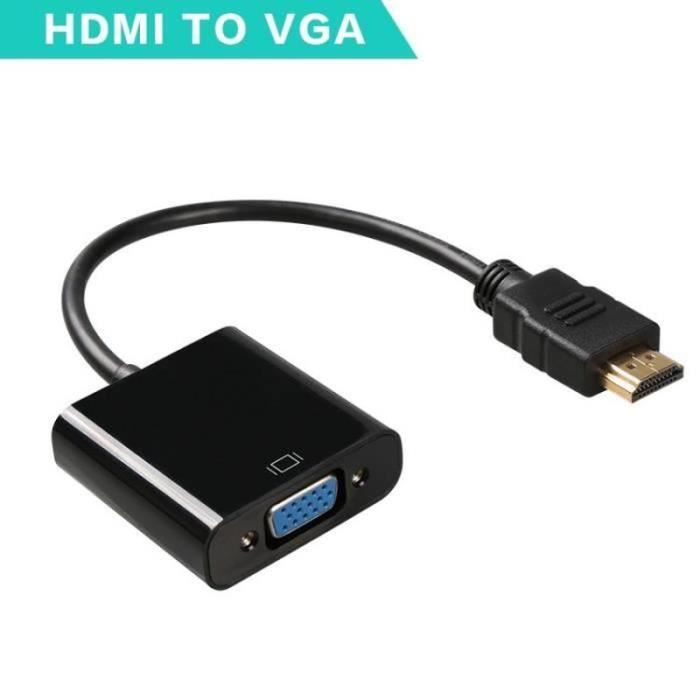 CARTE DACQUISITION AUDIO CARTE DACQUISITION VIDEO 1080 P adaptateur HDMI vers VGA Micro adaptateur HDMI mâle vers VGA femelle