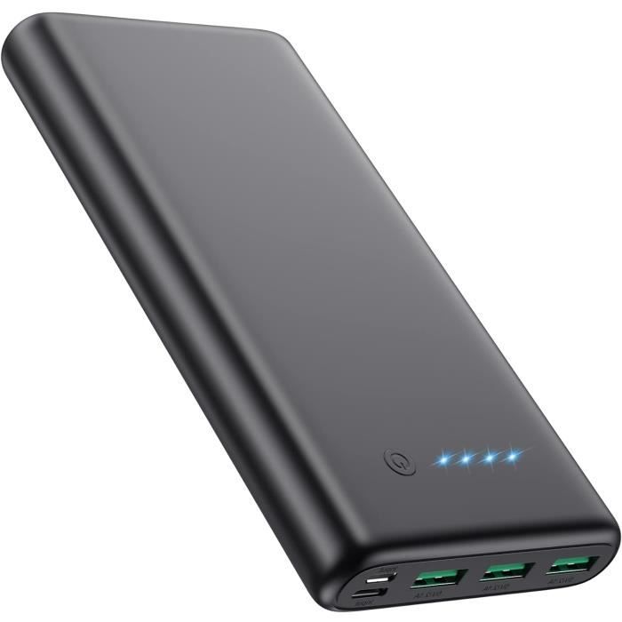 Batterie Externe 36800Mah, Power Bank Charge Rapide 5V-3A Chargeur ...