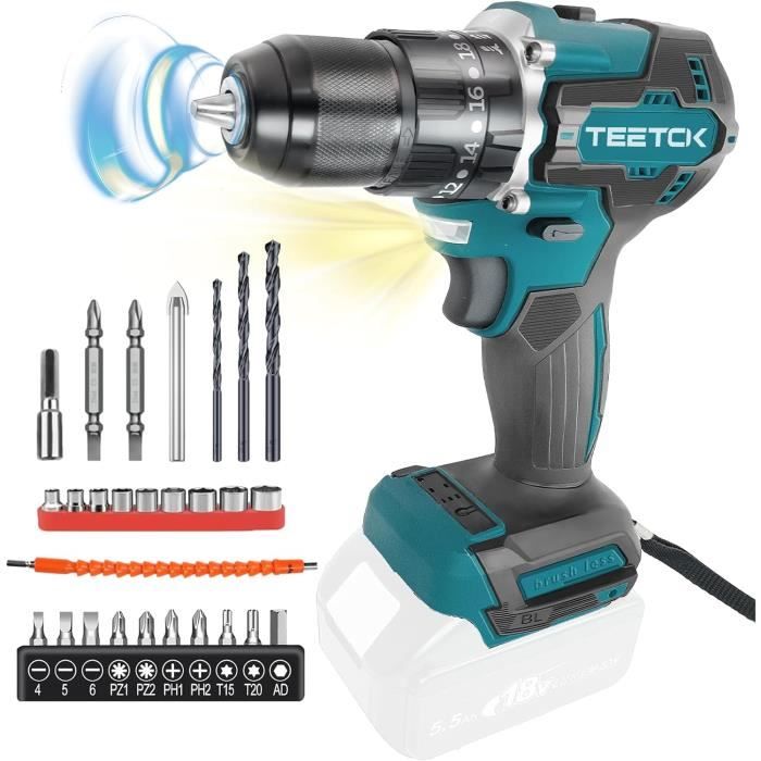 Kit Fixation Scie Alternative Pour Perceuse - Avec Lames Bois/Métal - Conversion Perceuse En Scie