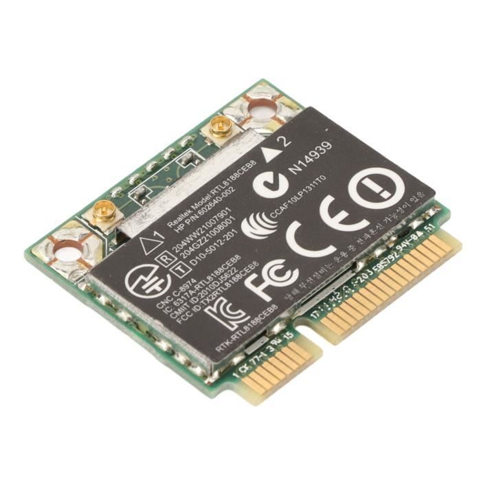 Carte WiFi Bluetooth 2 En 1 PCI Express 300Mbps - Compatible HM55 HM65 HM77