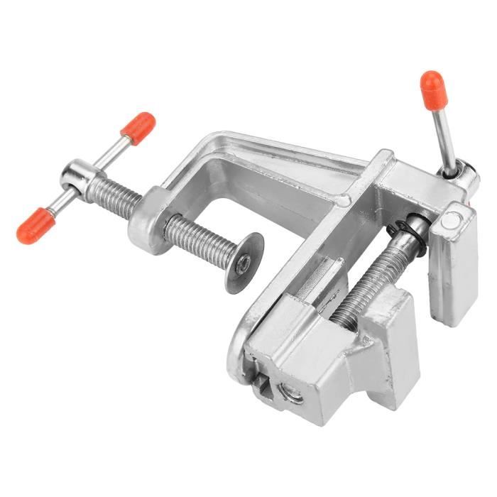 Étau De Montage Pour Mouches Rotatif 360° – Alliage Aluminium + Inox – Ultra Léger