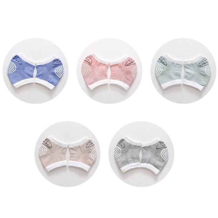 4 Paires De Genouillères Bébé - Protection Douce Pour L'apprentissage De La Marche Et Du Rampement - 5