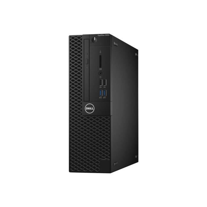 Dell OptiPlex 3050 SFF 1 x Core i3 7100 - 3.9 GHz RAM 8 Go SSD 256 Go graveur de DVD HD Graphics 630 GigE Win 10 Pro 64 bits… - Dell
