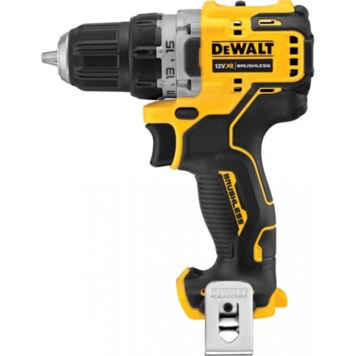 DeWALT Perceuse visseuse 12V sans batteries ni chargeur DCD701N XJ - vue 2