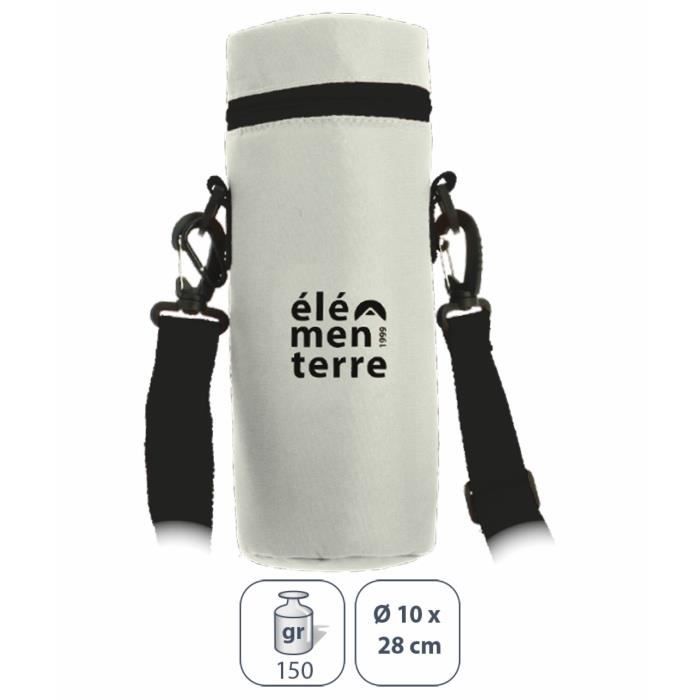 Porte-bouteille isotherme Élémenterre Simpson - gris - 15 L