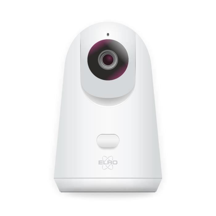 Caméra de sécurité Wifi - ELRO CC4000 - 1080P Full HD - Caméra d'intérieur - Vision nocturne - Multidétections