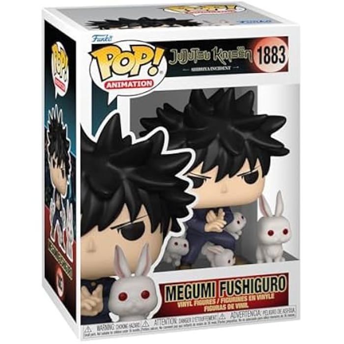 Figurine Funko Pop Animation Jujutsu Kaisen Megumi Fushiguro - vue 2