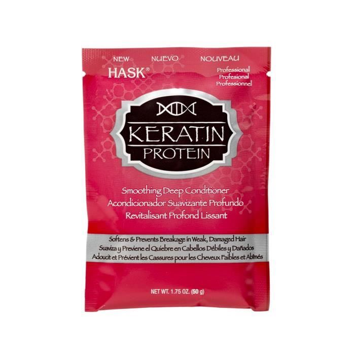 Hask - Soin après shampoing Keratine 50 gr