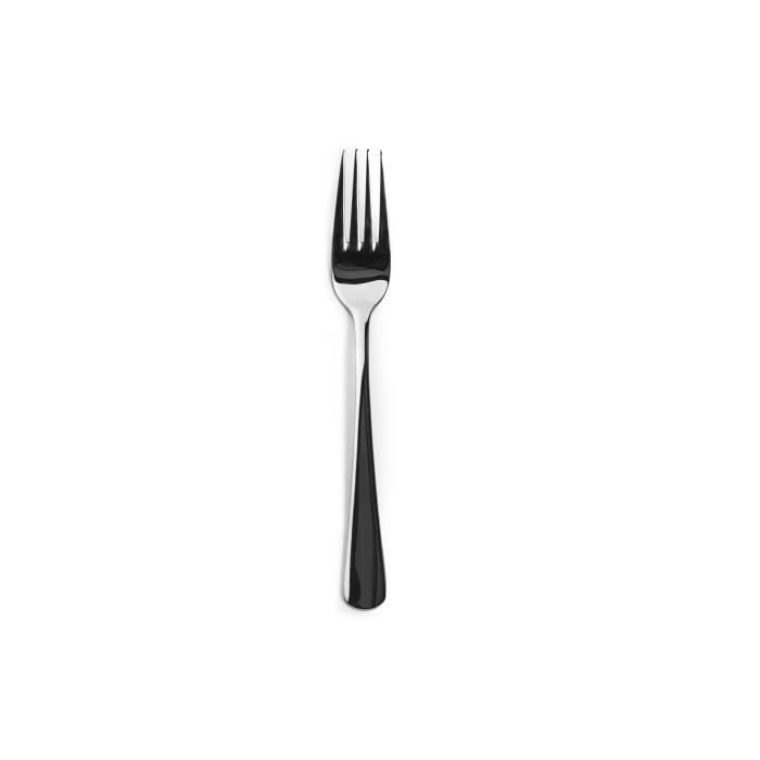 GRÄWE Table forks Nuremberg, set of 6, stainless steel, black handle GRÄWE Table forks Nuremberg, set of 6, stainless steel, black handle