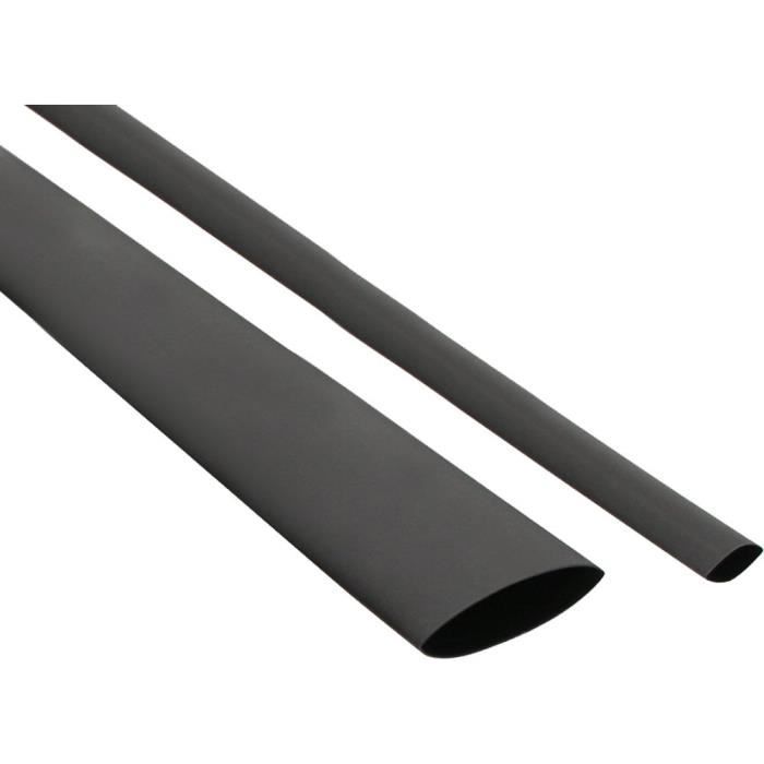 Gaine Thermorétractable TOP-VIGOR - Diamètre 80 Mm, Longueur 1 M - Isolation Électrique Étanche - 12