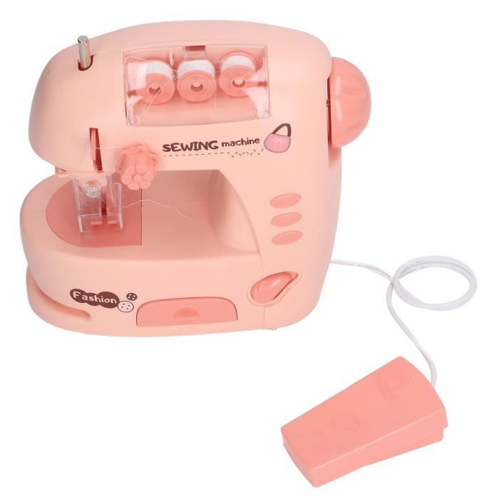 KEENSO jouet dégout enfileur Jouet de machine à coudre électrique pour enfants avec règle denfilage puericulture jouets Type 1 - Keenso