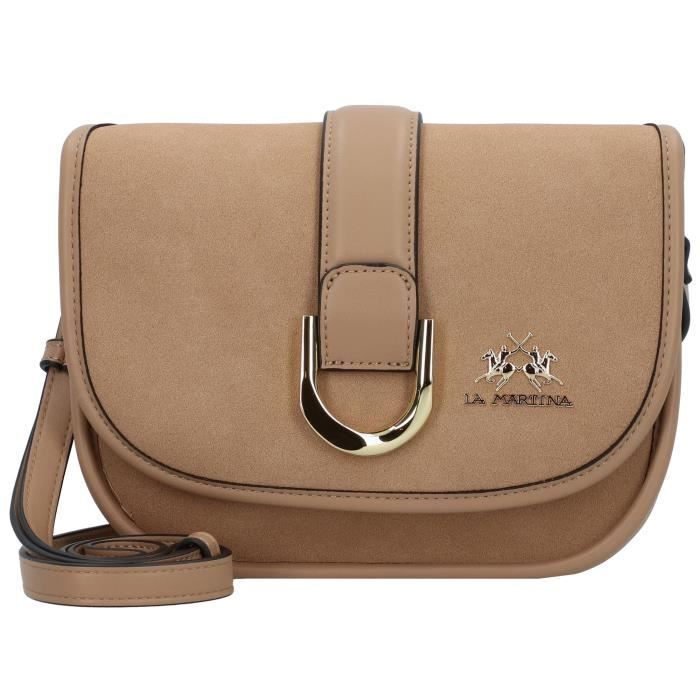 La Martina Gisela Sac ?� bandouli?�re 23 cm LMBA01055T-beige, LMBA01055T-black, LMBA01055T-blue 